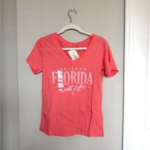 Salt Life Pink Graphic Short Sleeve Tee